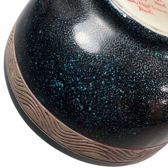 Singing Bowl Middle Eastern Tibetan Hand Etched Meditation Vintage Bowl READ - Picture 14 of 16